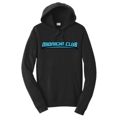 Cyan Midnight Club - Fan Favorite Fleece Pullover Hooded Sweatshirt Thumbnail