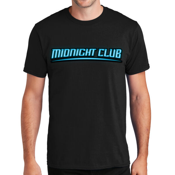 Cyan Midnight Club - Fan Favorite Tee Thumbnail